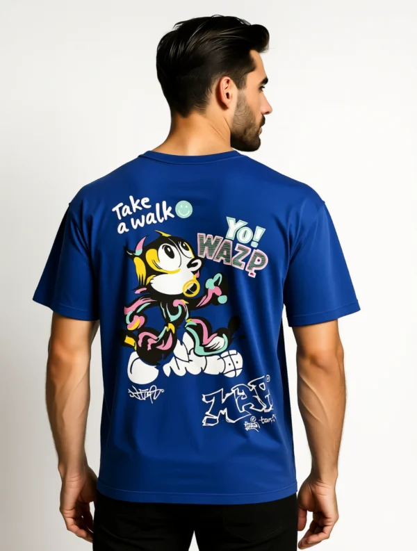 Brolah Drop Shoulder Cartoon Graphic Tee