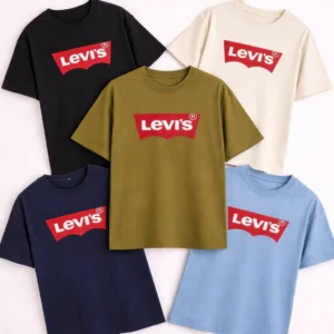 Levi’s T-Shirt – Premium Cotton Multi-Color Streetwear
